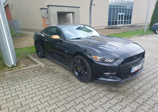 Ford Mustang cena 120000 przebieg: 76168, rok produkcji 2016 z Łódź małe 46